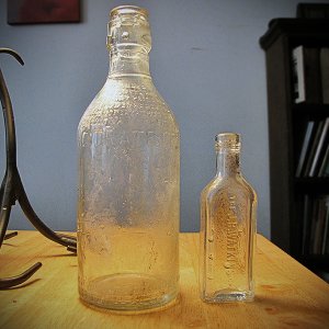 Citrate & Watkins bottles.