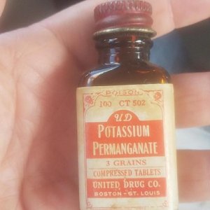 Potassium Permanganate, United Drug Co.
