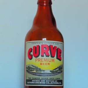 1949 Altoona Curve Beer Bottle (Photo 1)