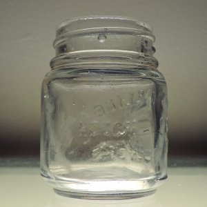 Antique Vaseline Jar (1)