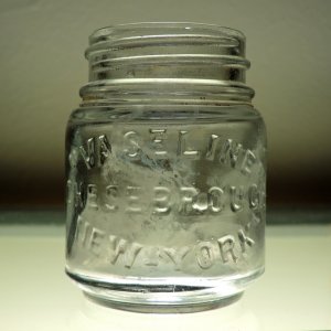 Antique Vaseline Jar (6)