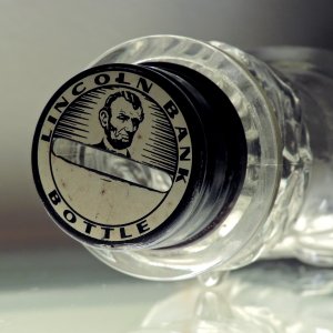 16 Ounce Lincoln Bank Bottle (Photo 10)