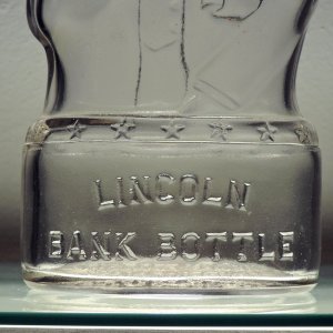12 Ounce Lincoln Bank Bottle (Photo 9)