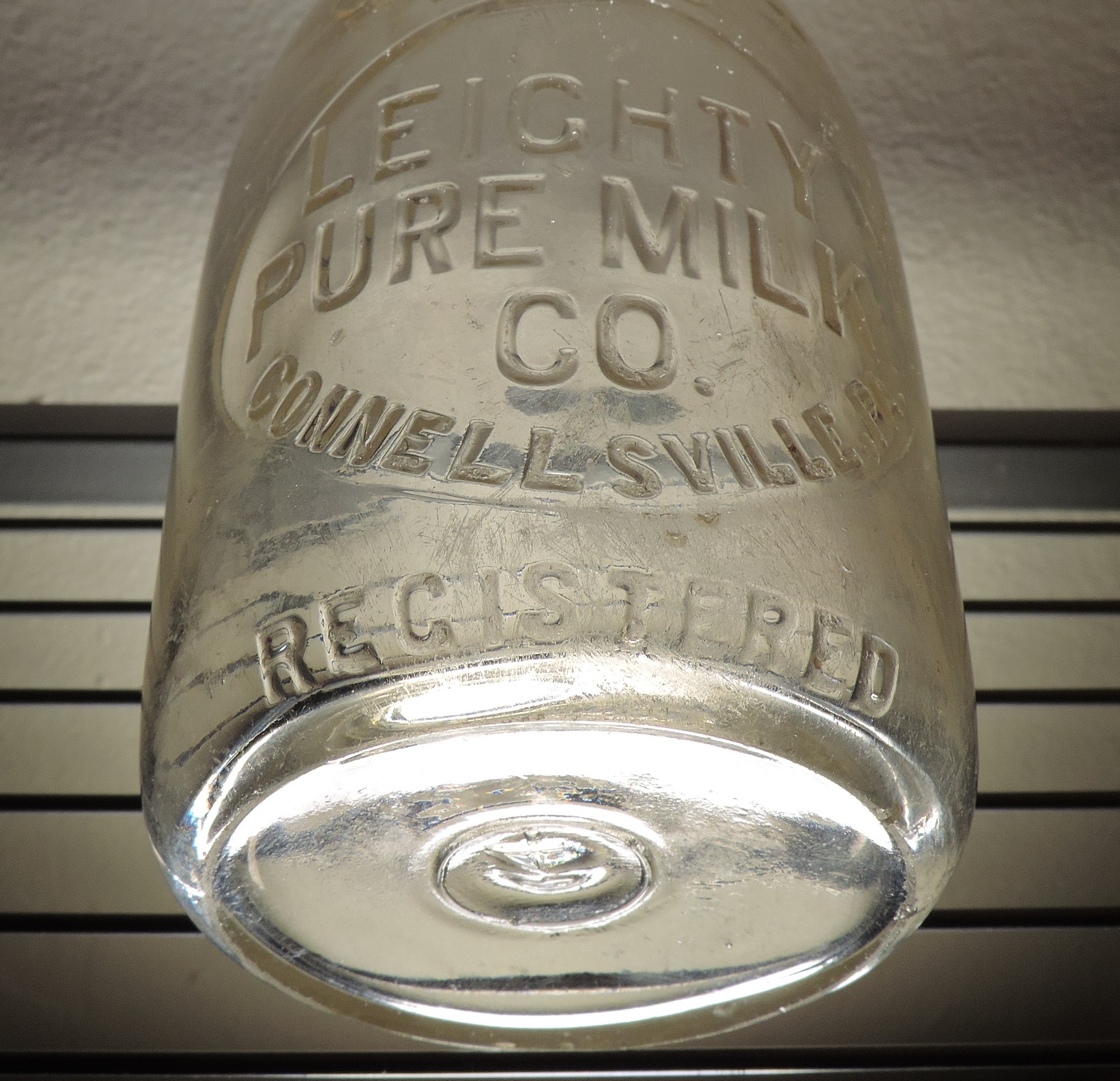 1934 Leighty Pure Milk Dairy Bottle (1)