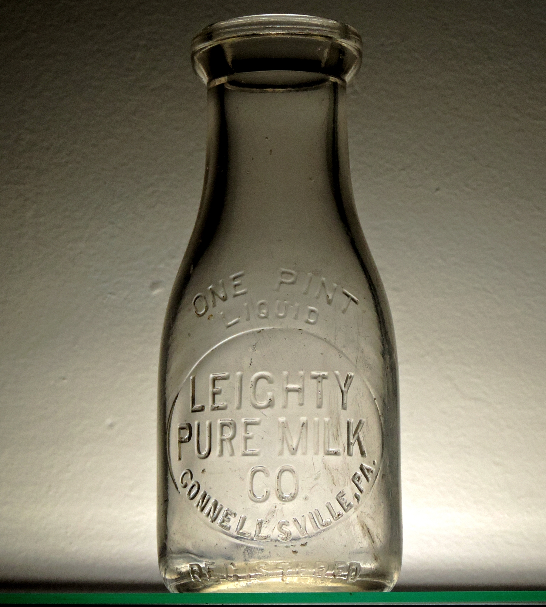1934 Leighty Pure Milk Dairy Bottle (7)