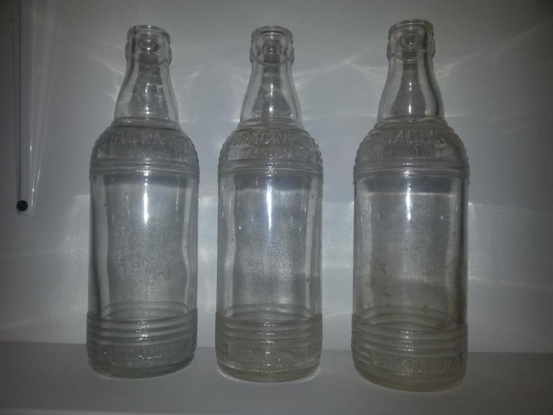 3 Niagra-Dry bottles. All 3 bottles are missing the ACL design ripped off and modified from an existing Niagara Dry ACL design.