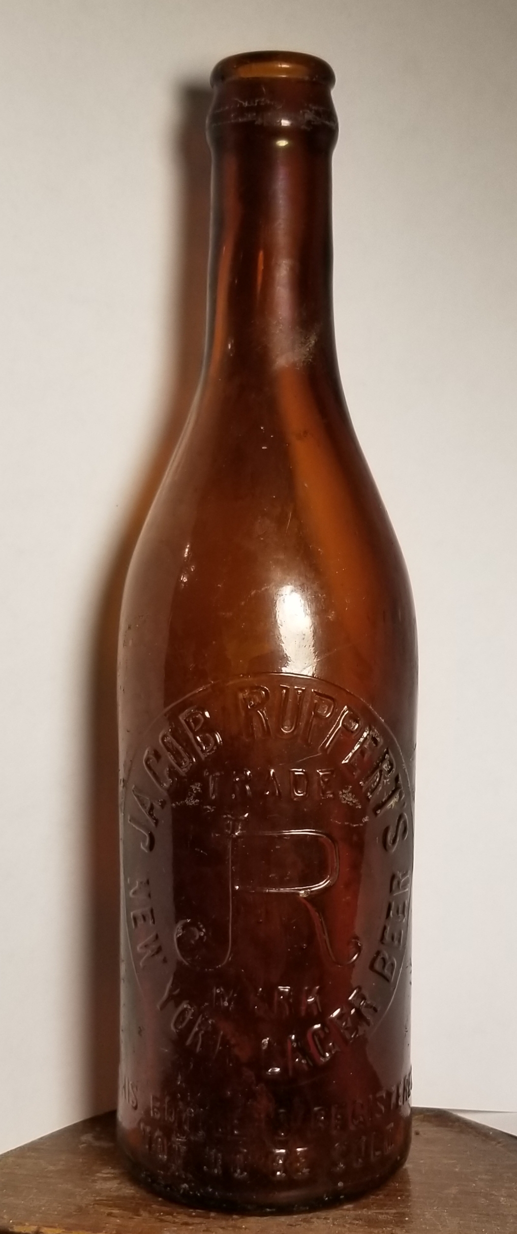 Jacob Rupert - Tooled Crown Amber Beer