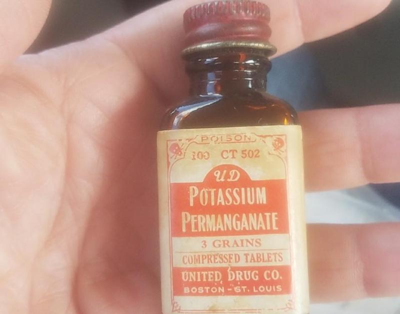 Potassium Permanganate, United Drug Co.